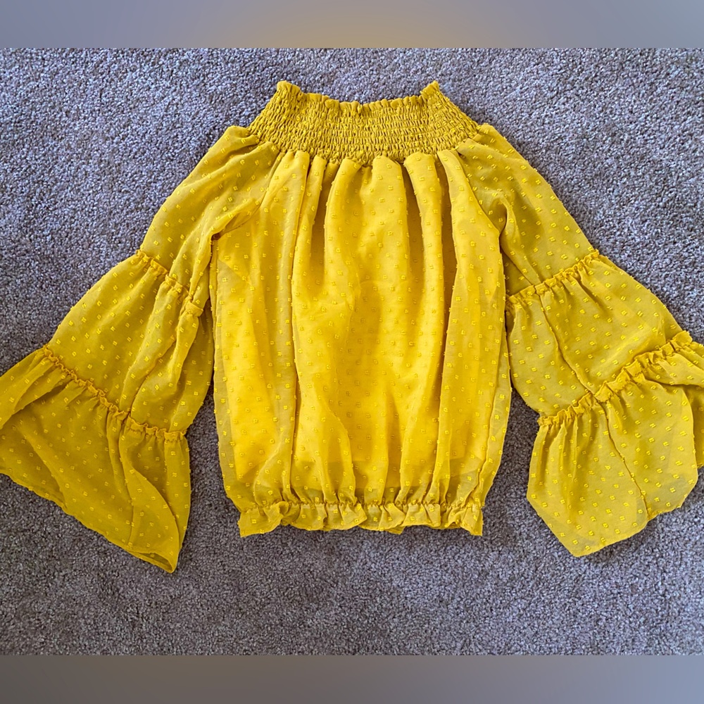 Off the shoulder blouse